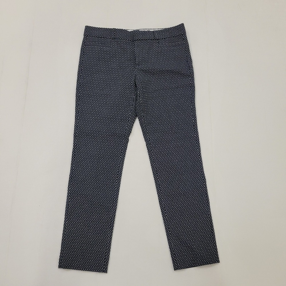 Banana Republic Pants Womens 6 Sloan Curve Fit Curvy Slacks Bottoms Stretch Navy